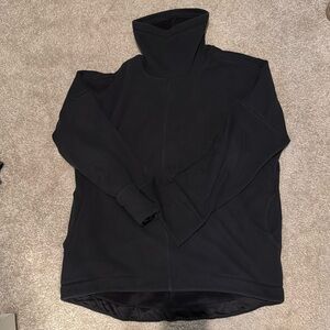 Athleta Fleece Mockneck sweatshirt